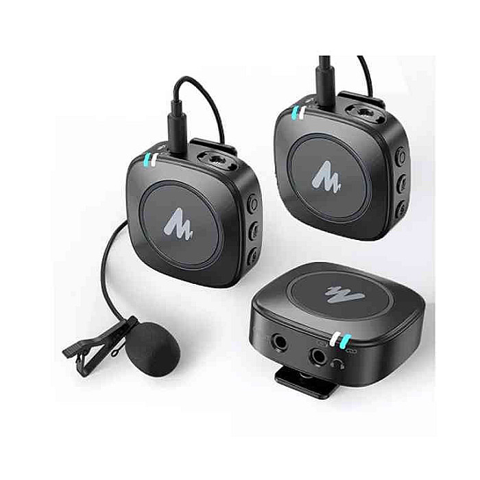 Maono AU-WM820 A2 Real-time Monitoring and Mute 2-Person...